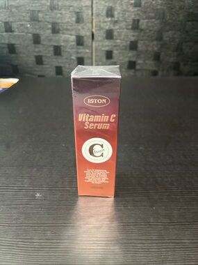 ISTON Vitamin C Face Serum Hydrate Rejuvenate With Hyaluronic Acid Niacinamide